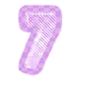 Purple Seven Discord Emoji
