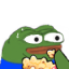 pepe_popcorn Discord emoji