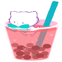 LMT_BubbleTeaKittySQUARE Discord Emoji