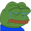 Pepe Cries Discord Emoji