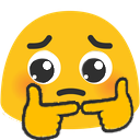 blobnervouspleading Discord emoji