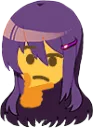 8814_YuriThinking Discord Emoji