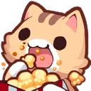 Catpopcorn catpopcorn Discord Emoji