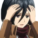 aotConfusedMikasa