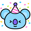 koya_celebrate Discord emoji