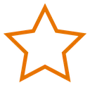 iconeetoilevideorange