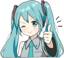 Mikugood Discord Emoji