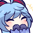 Ganyu_laugh Discord emoji