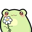 FroggieFlower Discord Emoji