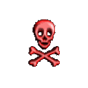 RedCrossBones Discord Emoji