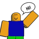 Roblox_Noob_Waving Discord Emoji