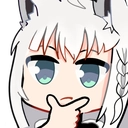 G1_FubukiThinking Discord emoji