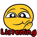 listening