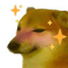 cheemsflushed Discord emoji