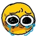 Sobbing Sobbing Discord Emoji