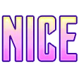 nice nice