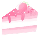 vectorcutecakepinkcafefood
