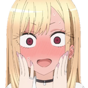 xMarinFlustered Discord emoji