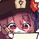 zHuTaoTakingNotes Discord Emoji