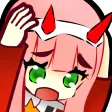 zerotwo_fear Discord Emoji