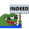PepeIndeed Discord emoji