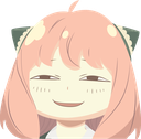 AnyaSmug Discord emoji