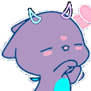 LOHdragonpurplekisses Discord Emoji