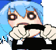 Cirno Driving Discord Emoji