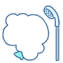 blue_kittyshower Discord Emoji