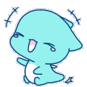 blue_kittylaugh Discord Emoji