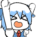 cirnoSlamming Discord Emoji