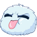 blue_fluffy_tease Discord emoji