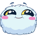 blue_fluffy_smug Discord emoji