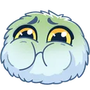 blue_fluffy_sick Discord Emoji