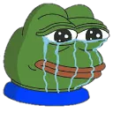 Pepe Cry pepe_cry Discord Emoji