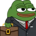 BL_PepeGoingToBussnis Discord Emoji