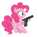 PinkieWithGun