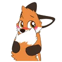 TFA_FoxTailBlush Discord Emoji