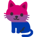 Bi Kitty Discord Emoji