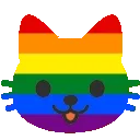gaykittyface Discord Emoji