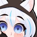 Shiro Lurking Discord Emoji
