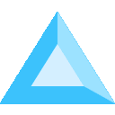 Blue Boost Discord Emoji