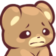 AUbearsad Discord emoji