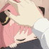 AUAnya_headpat Discord emoji