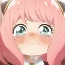 Anya Cry Discord Emoji
