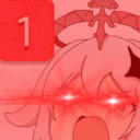 Paimon Triggerred Ping Discord Emoji