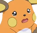 Raichu Sad Discord Emoji