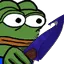PepeGutKnifeSap Discord Emoji