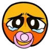 EMOTEyellow_crybaby Discord Emoji