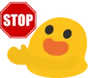 Blob Stop blobstop Discord Emoji